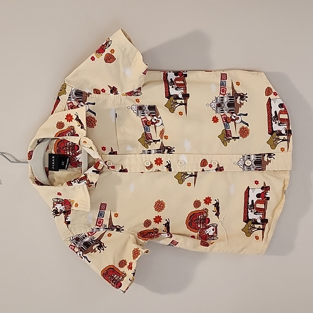 Disney Pixar Lunchbox Store Disney Coco button up shirt